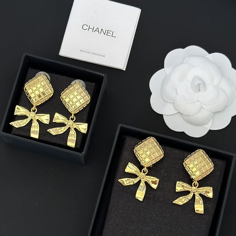 Ch*el earrings